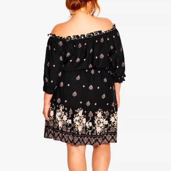 NWT City Chic Plus Size Summer Spirit Dress (Size xxl/24) - Picture 12 of 14